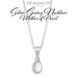 Silver Giving Necklace
Mother of Pearl